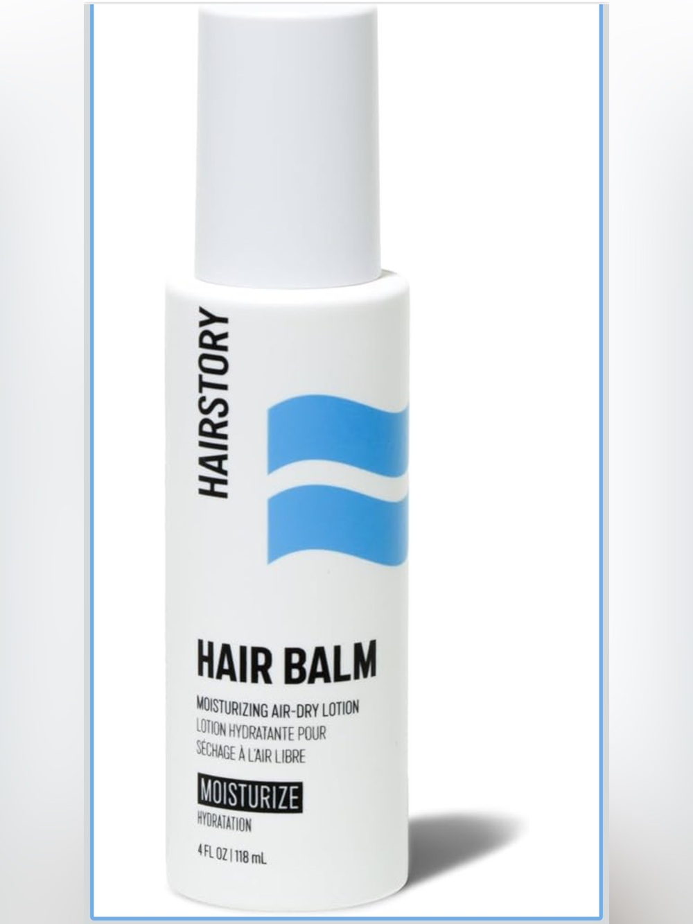 Hairstory Hair Balm, Moisturizing Air Dry Lotion, Leave In Conditioner Cream 4oz